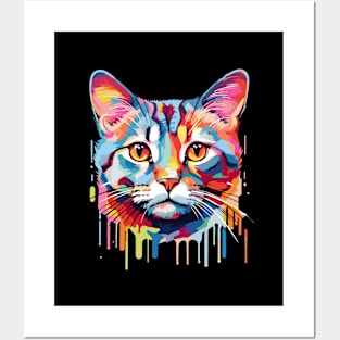 Kaleidoscopic Kitty Posters and Art